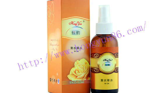 虹韵品牌美容院产品薰衣草水，平衡油脂补充水分，令肌肤润滑细嫩的美容院加盟爽肤花卉水